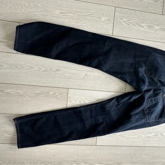 J Brand women's navy straight-leg jeans - Picture 6 of 9